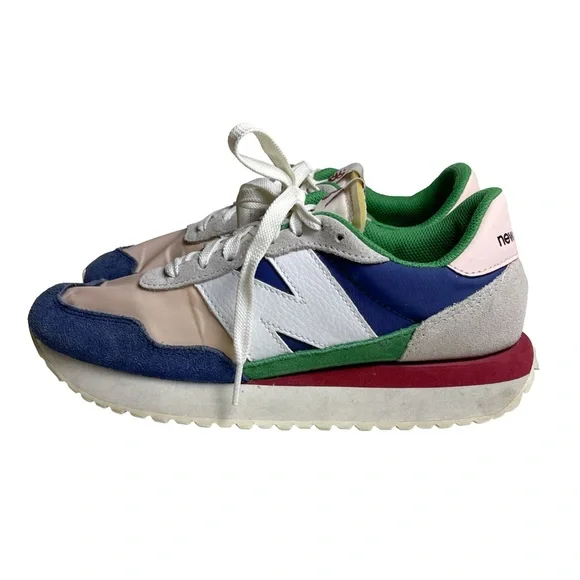 New Balance Women's 237 Sneakers - MoonShadow/Pink Haze WS237PB - Picture 2 of 13